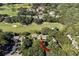 Property location shown in wider aerial view near golf course at 121 High Hammock Villas # 121, Seabrook Island, SC 29455