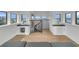 Upper level landing with water views and seating at 1913 Mooring Line Way, Mount Pleasant, SC 29466