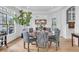 Formal dining room features a round table and chairs at 1913 Mooring Line Way, Mount Pleasant, SC 29466
