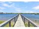 Private wooden dock extending to gazebo over water at 1913 Mooring Line Way, Mount Pleasant, SC 29466