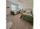 Spacious bedroom featuring two twin beds and a charming decor at 32 41St Ave, Isle of Palms, SC 29451