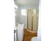 Clean bathroom with a shower and white vanity at 32 41St Ave, Isle of Palms, SC 29451