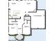 First floor plan showing kitchen, Gathering room, dining area, and two-car garage at 2253 Norwood Oaks Dr, Mount Pleasant, SC 29466