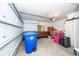 Spacious garage with overhead door and ample storage space at 9 Iron Frg Aly, Charleston, SC 29403