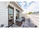 Private patio with fire pit and seating area, perfect for outdoor entertaining at 9 Iron Frg Aly, Charleston, SC 29403