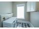 Laundry room with washer, dryer, and stylish tile floor at 4233 Haulover Dr, Johns Island, SC 29455