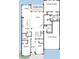 Two-story home floor plan with 3-car garage and owner's retreat at 1196 Reserve Ln, Awendaw, SC 29429