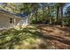 House exterior showcasing gray siding, landscaping, and backyard at 168 Aleene Dr, Summerville, SC 29485