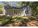 House exterior showcasing gray siding and a covered back porch at 168 Aleene Dr, Summerville, SC 29485