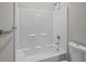Clean bathroom with a tub/shower combo and updated fixtures at 168 Aleene Dr, Summerville, SC 29485