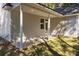 Covered back porch with concrete flooring and access to backyard at 168 Aleene Dr, Summerville, SC 29485