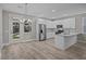Modern kitchen featuring white cabinets, stainless steel appliances, and granite countertops at 168 Aleene Dr, Summerville, SC 29485