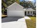 New construction home with gray siding, white trim, and a two-car garage at 168 Aleene Dr, Summerville, SC 29485