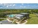 Community pool and cabana with spacious deck and surrounding landscaping at 2600 Josiah St, Charleston, SC 29492