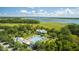 Community pool and clubhouse with scenic river views at 2600 Josiah St, Charleston, SC 29492