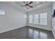 Spacious bedroom with hardwood floors and ceiling fan at 2600 Josiah St, Charleston, SC 29492