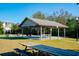 Community pavilion with picnic tables and grills at 1735 Atlantic Ave, Sullivans Island, SC 29482