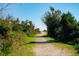 Peaceful nature trail leading to the beach at 1735 Atlantic Ave, Sullivans Island, SC 29482