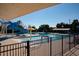 Refreshing pool area with waterslide and fenced-in area at 1735 Atlantic Ave, Sullivans Island, SC 29482