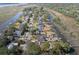 Neighborhood overview showcasing various homes and waterfront access at 1894 Capri Dr, Charleston, SC 29407