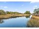 Scenic waterfront view with calm water and lush greenery at 1894 Capri Dr, Charleston, SC 29407