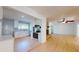 Modern kitchen with white cabinets and stainless steel appliances at 1049 Browning Dr, Charleston, SC 29407