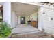 Inviting back patio with brick flooring, providing ample space for outdoor relaxation at 64 Warren St, Charleston, SC 29403