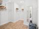 Bright walk-in closet with ample shelving and hanging space at 1718 Cultivation Lane St # 536, Mount Pleasant, SC 29466
