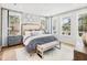 Spacious bedroom with large windows and stylish decor at 1718 Cultivation Lane St # 536, Mount Pleasant, SC 29466
