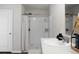 Clean bathroom with shower and vanity at 370 Spruce Ivy St, Moncks Corner, SC 29461