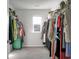 Large walk-in closet with ample hanging space and shelving at 370 Spruce Ivy St, Moncks Corner, SC 29461