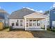 House back with covered patio, and fenced yard at 175 Cantona Dr, Summerville, SC 29483
