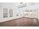 Sun-drenched dining room with hardwood floors and access to the backyard at 175 Cantona Dr, Summerville, SC 29483
