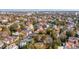 Aerial view of beautiful neighborhood with mature trees and waterfront views at 175 Wentworth St # A, Charleston, SC 29401