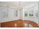 Bright dining room with hardwood floors and bay windows at 175 Wentworth St # A, Charleston, SC 29401