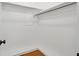 Large walk-in closet with double hanging rods at 175 Wentworth St # A, Charleston, SC 29401
