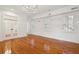 Spacious dining room with hardwood floors and French doors at 175 Wentworth St # A, Charleston, SC 29401