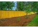 Wooden privacy fence in new community at 1103 Twin Rivers Drive # 71, Wando, SC 29492