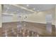 Basement with polished concrete floors and garage door at 4429 Francis Younge Way, Hollywood, SC 29449