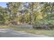 Wooded lot with a long driveway and a wooden fence at 4429 Francis Younge Way, Hollywood, SC 29449