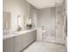 Spa-like bathroom with double vanity and large shower at 325 Longshore St # 1123, Daniel Island, SC 29492