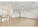 Spacious bonus room with hardwood floors and ceiling fan at 3904 Delinger Dr, Mount Pleasant, SC 29466