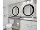 Bathroom with a walk-in shower, toilet, and granite countertop at 21 Rivers Point Row # 4B, Charleston, SC 29412
