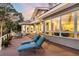 Multi-level deck with stunning sunset views and access to interior at 169 Marsh Island Dr, Kiawah Island, SC 29455