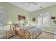 Serene bedroom featuring a king-size bed and neutral decor at 169 Marsh Island Dr, Kiawah Island, SC 29455
