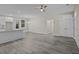 Open living room with kitchen island and grey flooring at 164 Aleene Drive Dr, Summerville, SC 29485