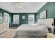Main bedroom with king bed and lots of natural light at 1600 Windsor Ln, Moncks Corner, SC 29461