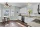Modern kitchen with granite countertops and stainless steel appliances at 1600 Windsor Ln, Moncks Corner, SC 29461