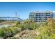 Aerial view of modern building near bridge at 235 Cooper River Dr, Mount Pleasant, SC 29464