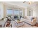 Living room with hardwood floors and city views at 235 Cooper River Dr, Mount Pleasant, SC 29464